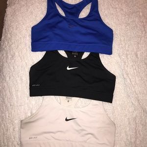 Nike Pro Dri-Fit Sports Bras - ALL THREE